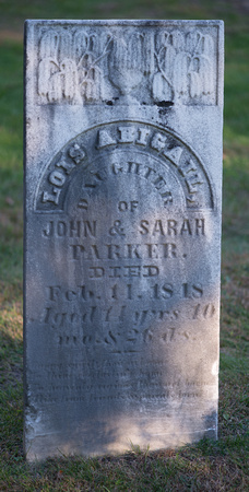 Lois Abigail Parker, Utley Cemetery