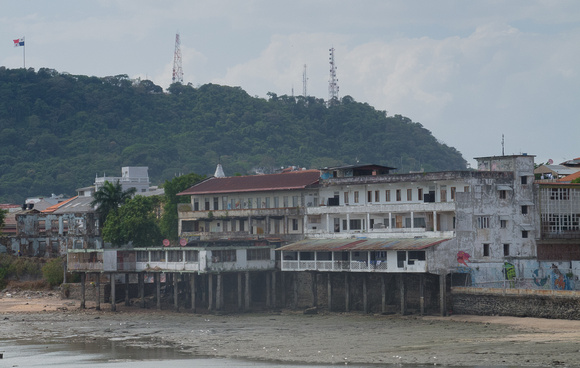 Old town Panama and Ancon Hill.